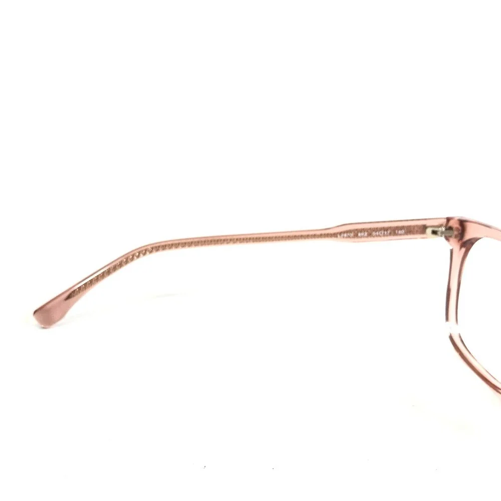 Lacoste Eyeglasses Frames L2870 662 Clear Pink Cat Eye Square Full Rim 54-17-140